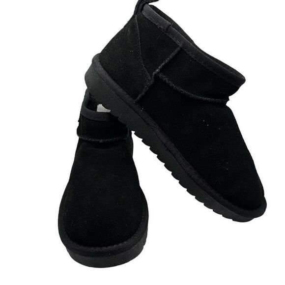 CUSHIONAIRE Women's pull on boot 7.5 BLACK - Picture 6 of 7